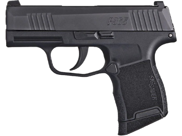 Sig Sauer P365 Pistol 9mm Luger 3.1" Barrel X-RAY 3 Night Sights 10-Round Nitron Polymer Black