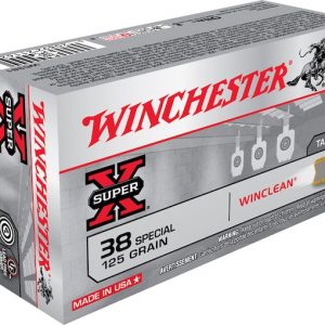 Winchester WinClean Ammunition 38 Special 125 Grain Jacketed Soft Point 500 rounds