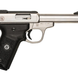 Smith & Wesson SW22 Victory Pistol 22 Long Rifle 5.5" Barrel 10-Round Stainless