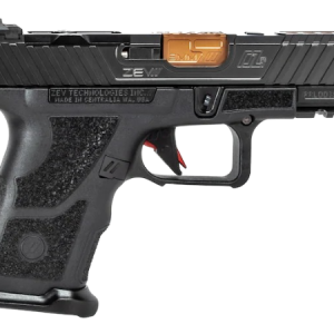 ZEV Technologies OZ-9C Hyper-Comp Semi-Automatic Pistol 9mm Luger 4" Bronze Barrel Polymer Black Frame Black Slide 15+1-Round