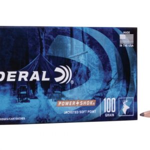 Federal Premium Power-Shok .243 Winchester 100 grain Jacketed Soft Point  500 rounds