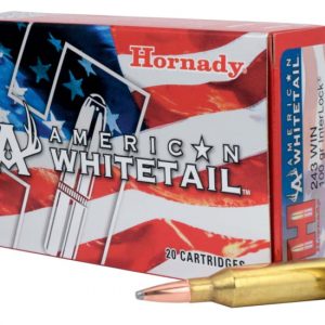 Hornady American Whitetail .243 Winchester 100 Grain InterLock Boat-Tail SP Centerfire 500 rounds