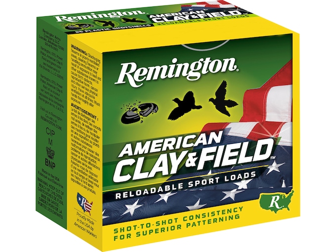 Remington American Clay & Field Ammunition 28 Gauge 2-3/4" 3/4 oz 500 rounds
